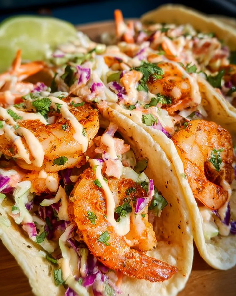 15 Minute Easy Shrimp Tacos Recipe