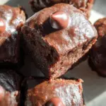 3-Ingredient No Bake Brownie Bites