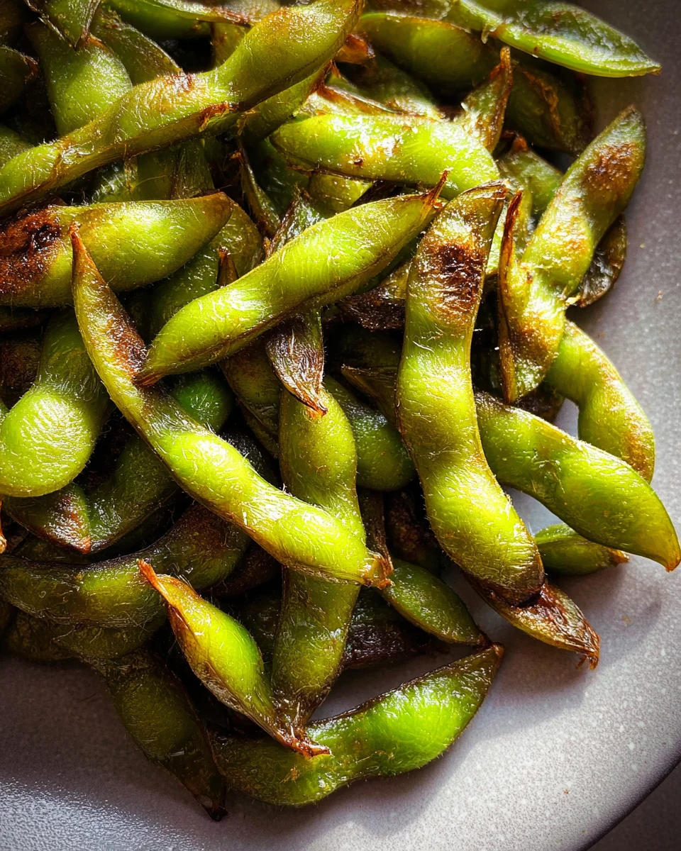 Air Fryer Edamame
