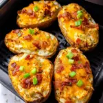 Air Fryer Twice Baked Potatoes