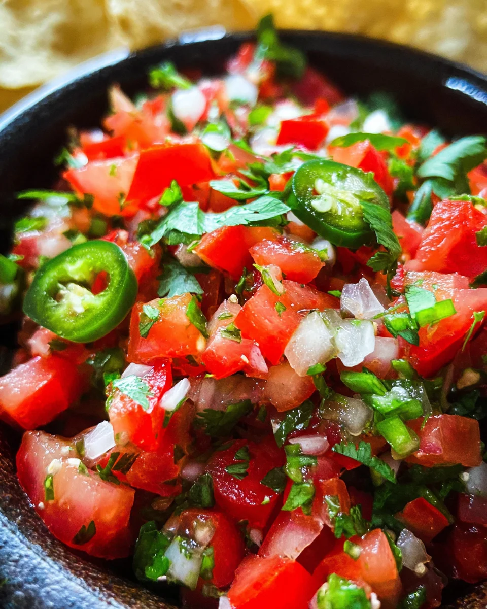 Authentic Pico de Gallo