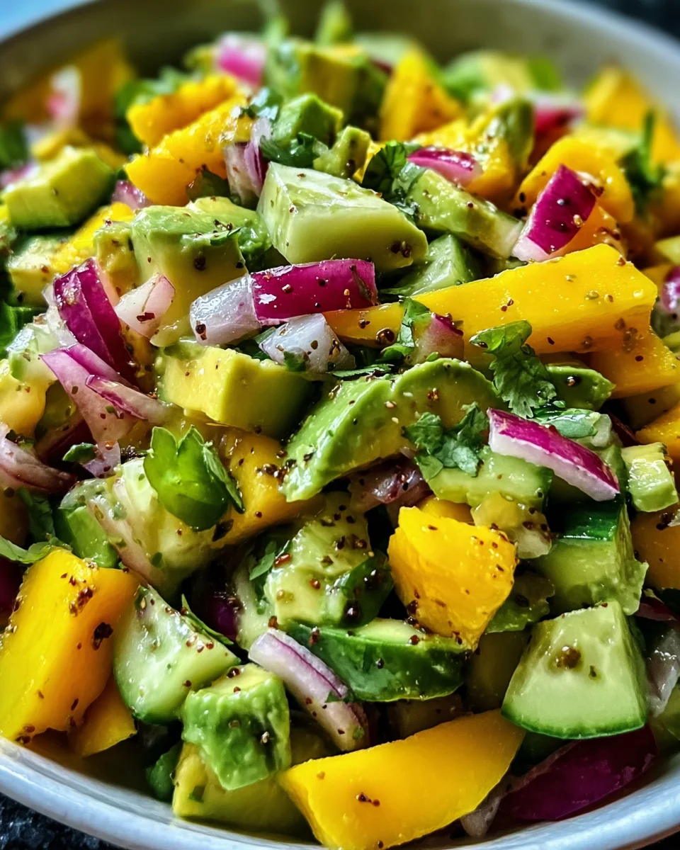 Avocado Mango Salad