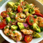 Avocado Salsa Shrimp Salad
