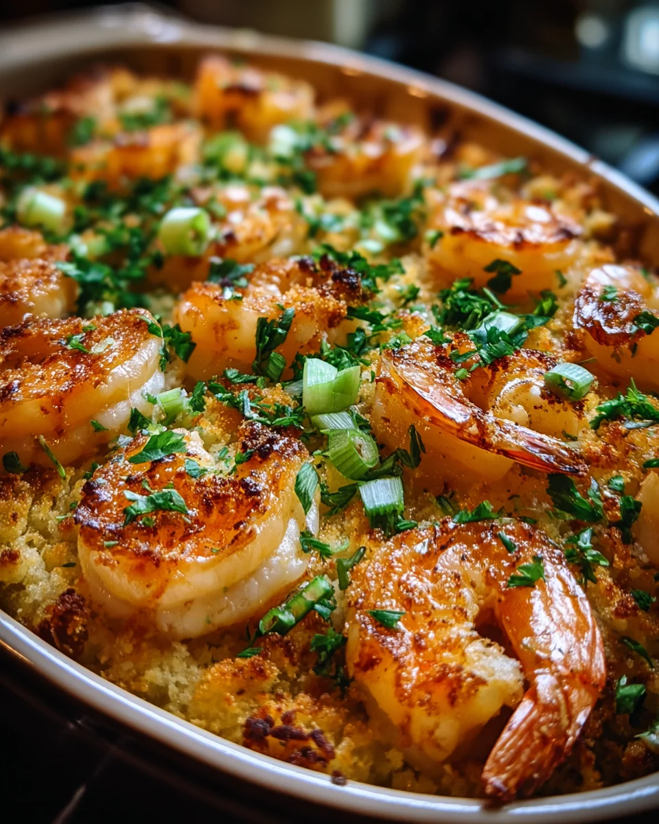 Baked Stuffed Shrimp Casserole