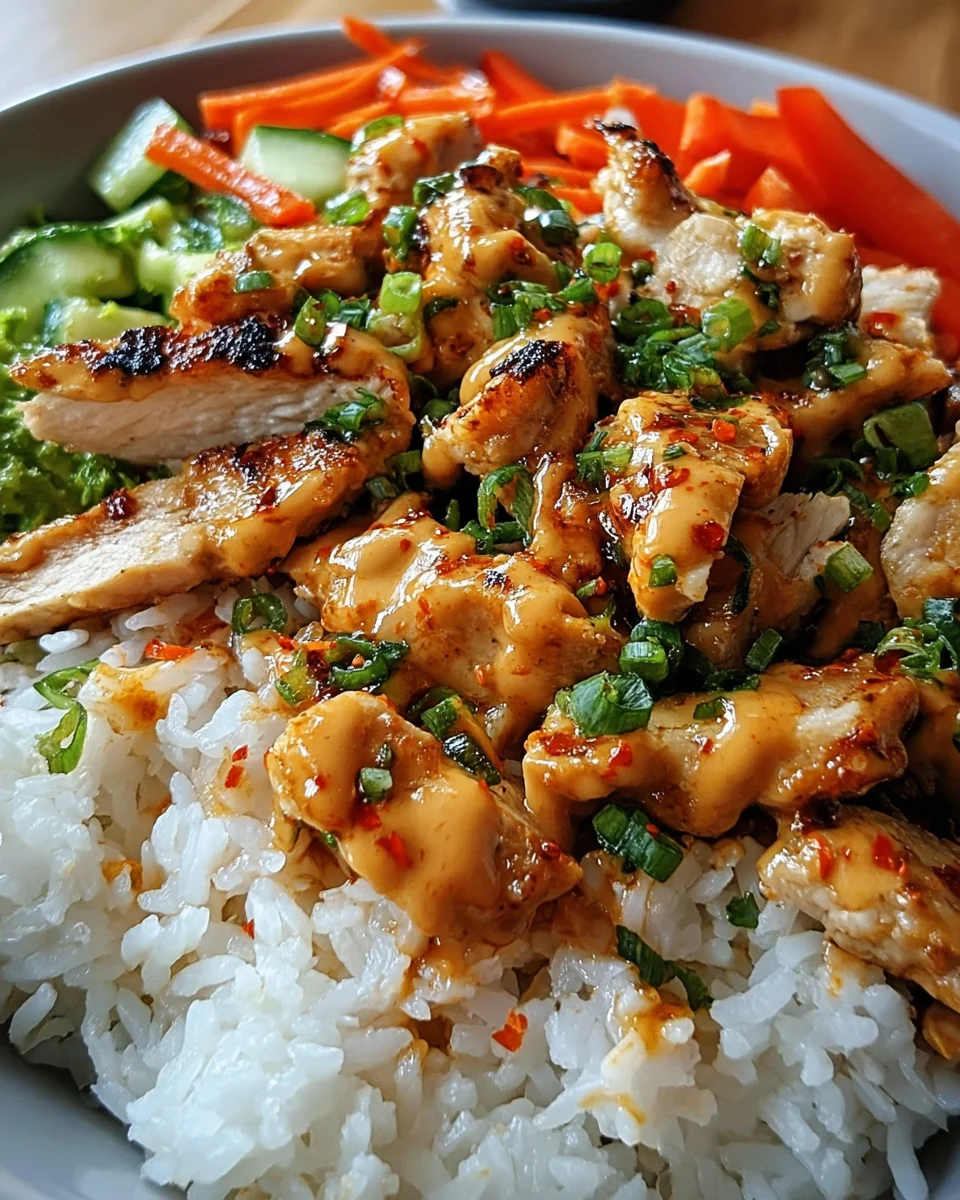 Bang Bang Chicken Bowl