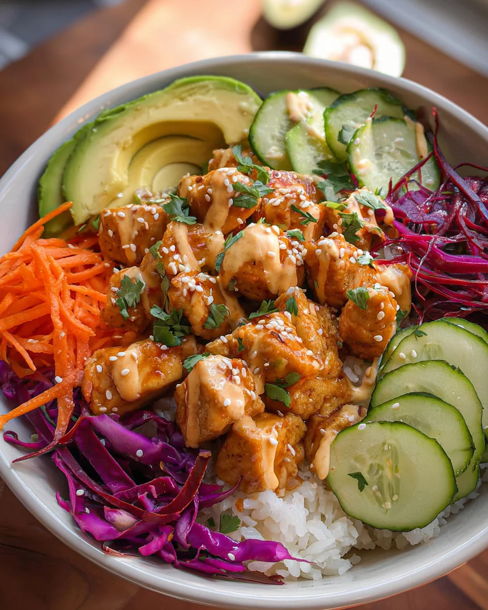 Bang Bang Chicken Bowl