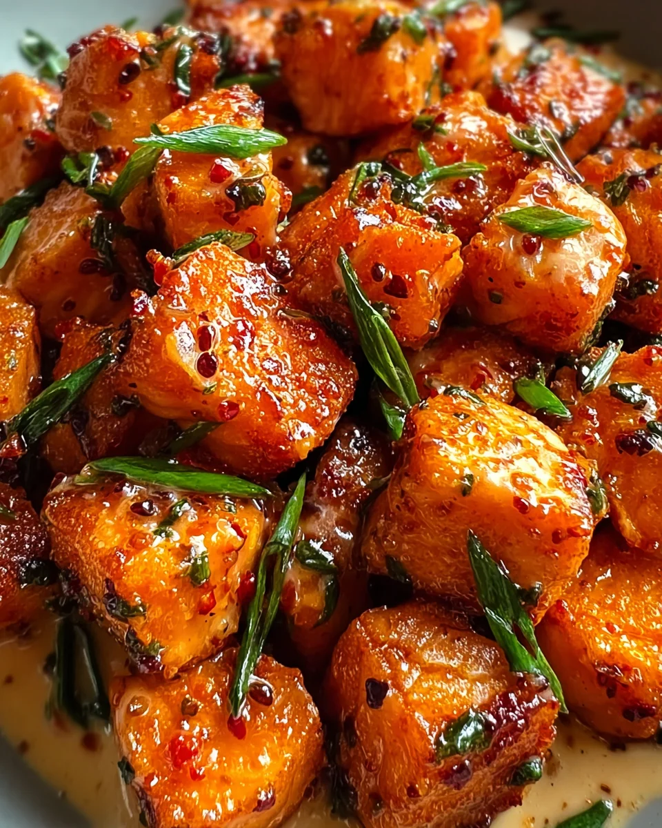 Bang Bang Salmon Bites