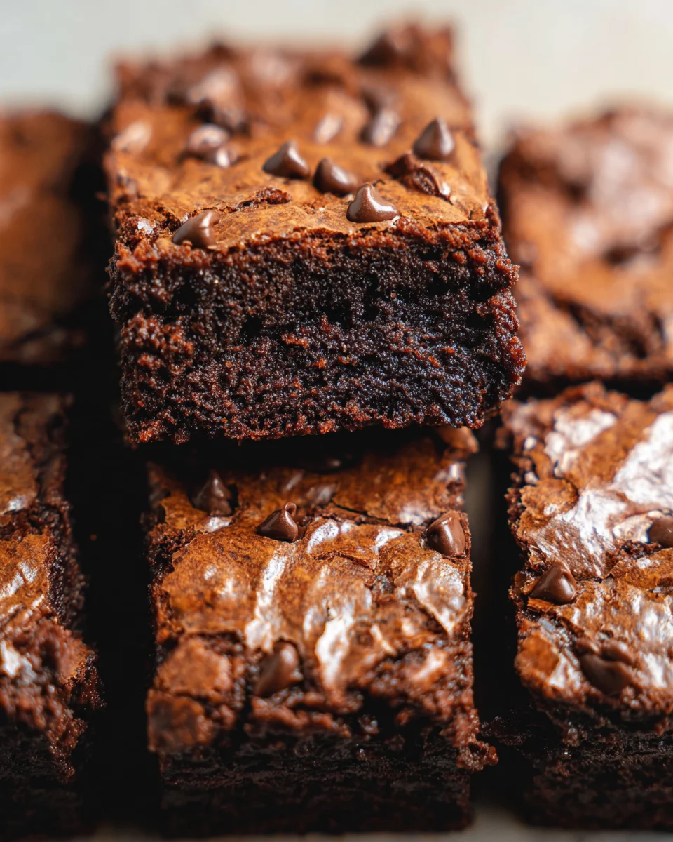 Better Than Box Mix Brownie Recipe