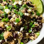 Black Bean Quinoa Salad Recipe