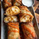 Buffalo Chicken Egg Rolls