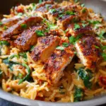Cajun Chicken Orzo