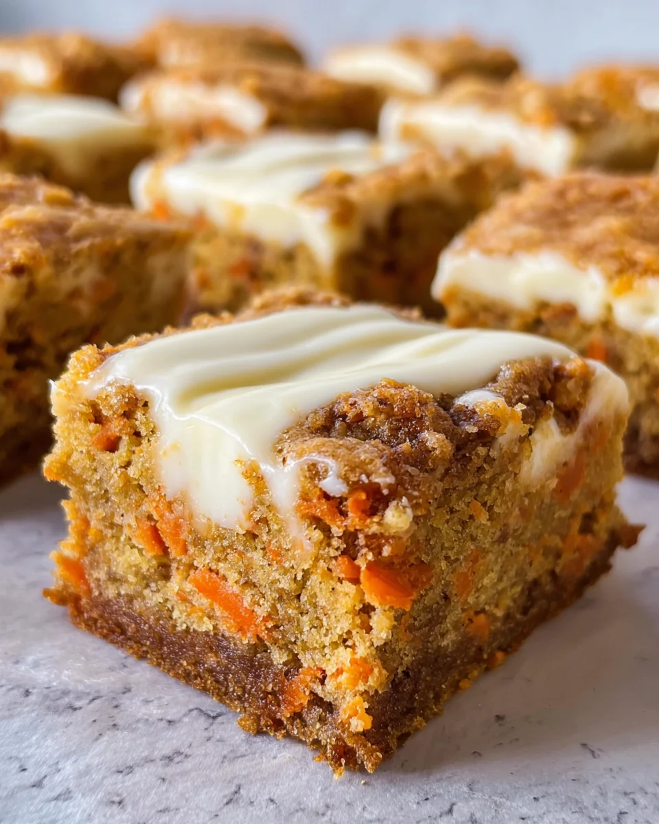 Carrot Cake Bars