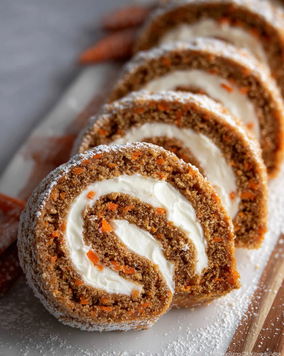 Carrot Cake Roll