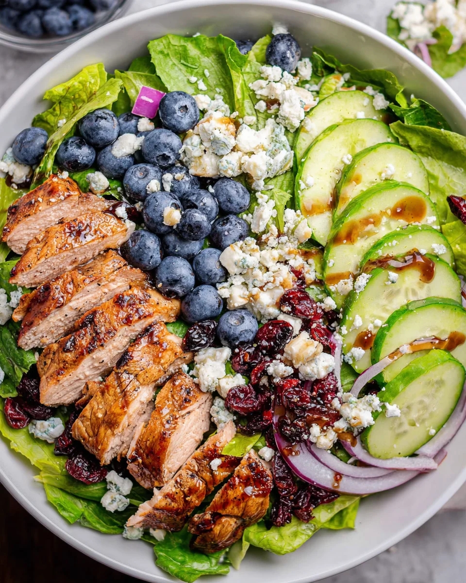 Chicken Blueberry Feta Salad