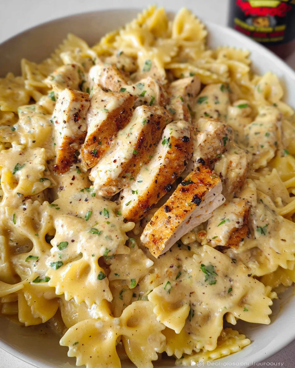 Chicken Garlic Parmesan Pasta