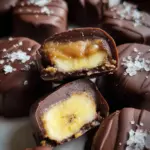 Chocolate Peanut Butter Banana Bites