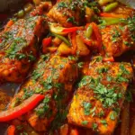Classic Spicy Moroccan Fish in Rich Sauce