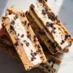 Cookie Dough Vegan Ice Cream Sandwiches (Easy + No-Bake!)