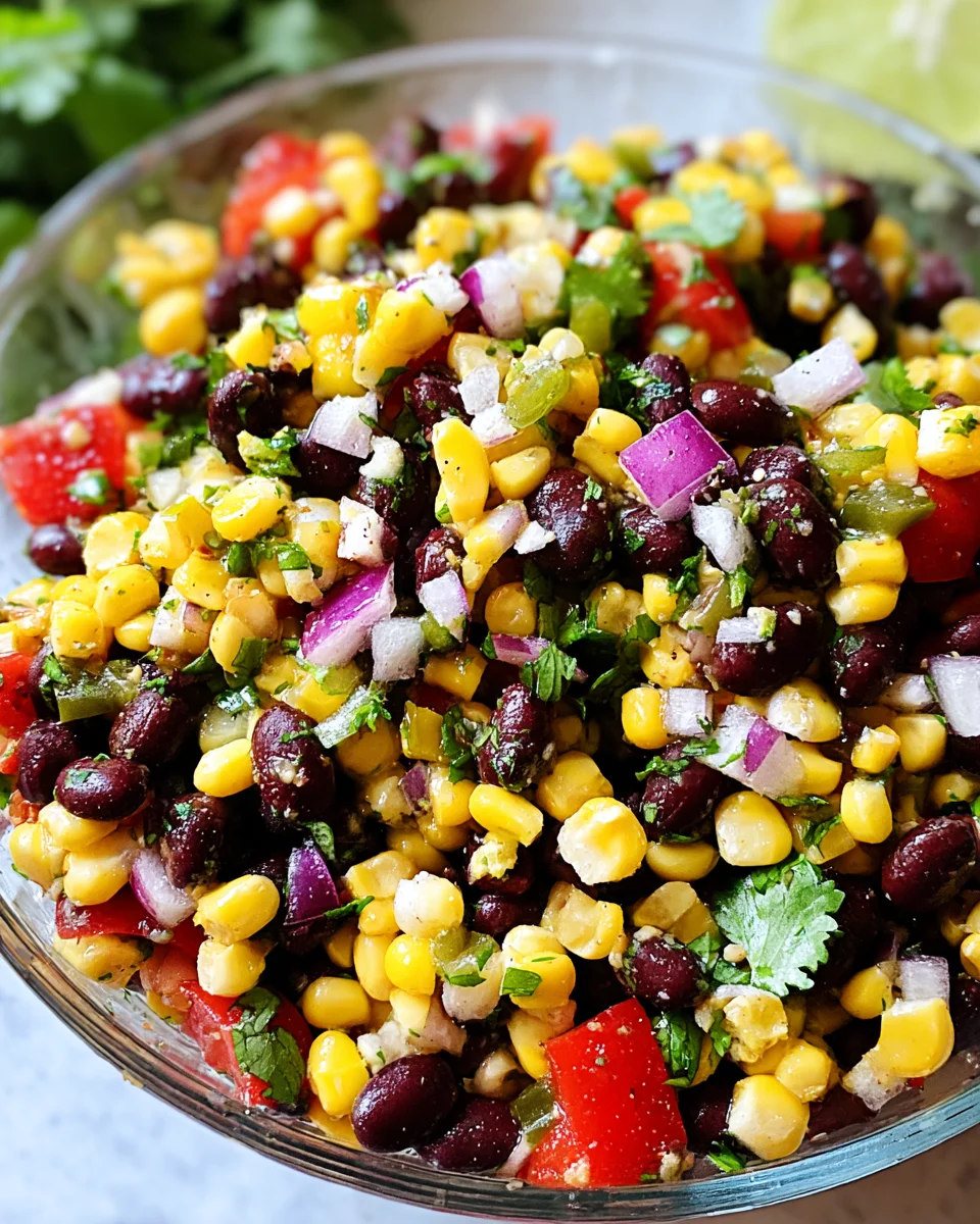 Corn and Black Bean Salad