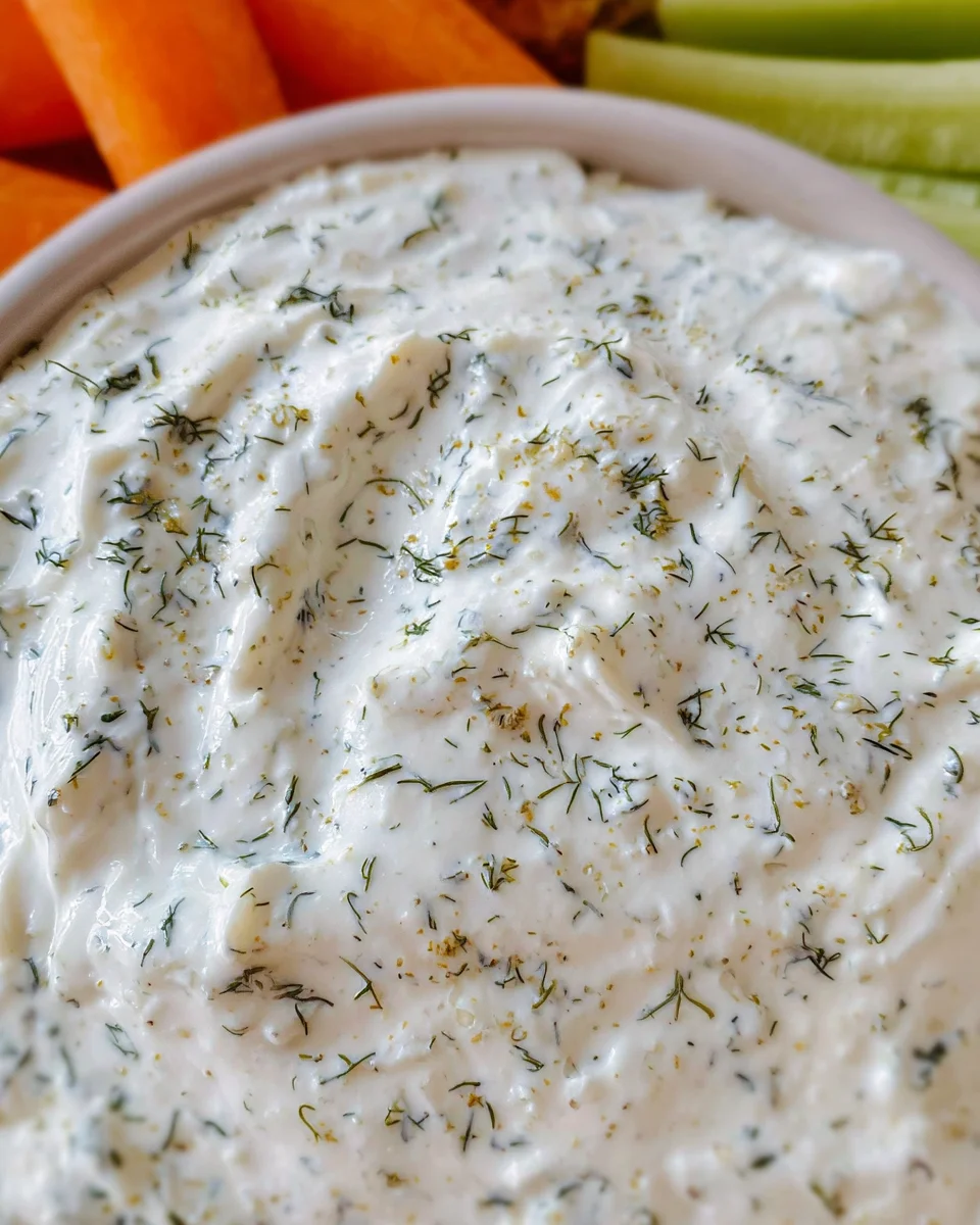 Cottage Cheese Ranch Dip Recipe