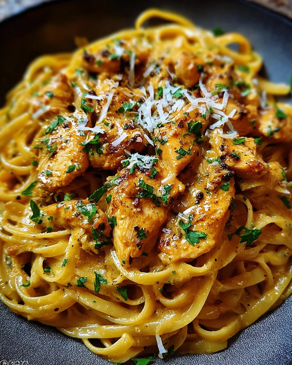 Cowboy Butter Chicken Linguine