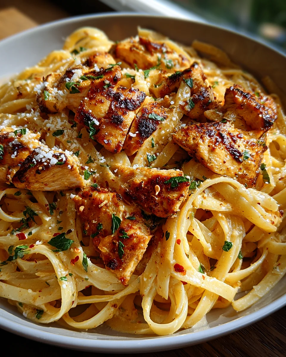 Cowboy Butter Chicken Linguine