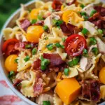 Crack Chicken Pasta Salad