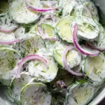 Creamy Cucumber Salad