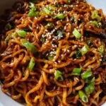 Easy Saucy Ramen Noodles