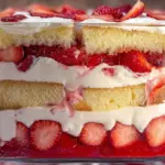Easy Strawberry Trifle with Pound Cake