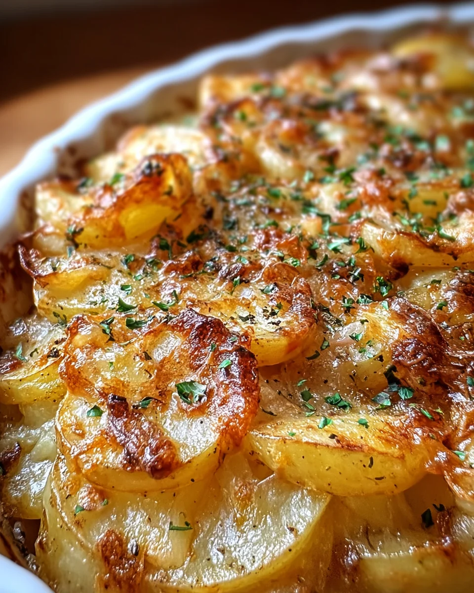 French Onion Potatoes