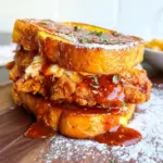 French Toast Fried Chicken Sandwich