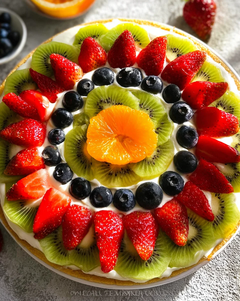 Fruit Pizza Recipe