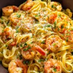 Garlic Butter Shrimp Pasta