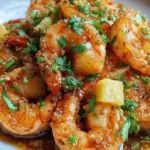 Hawaiian Garlic Shrimp