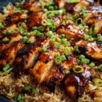 Honey BBQ Chicken Rice