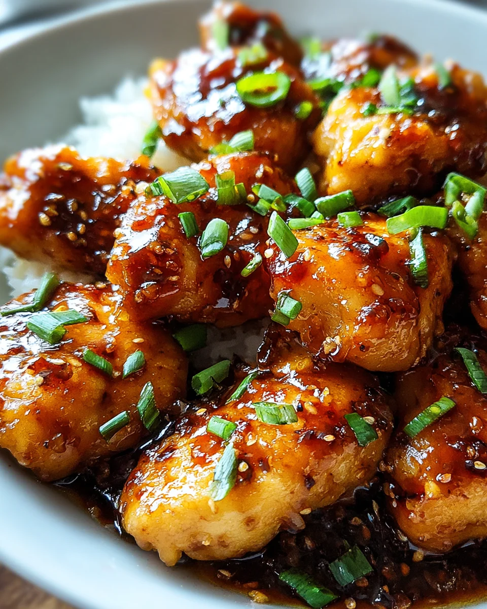 Honey Garlic Chicken Recipe
