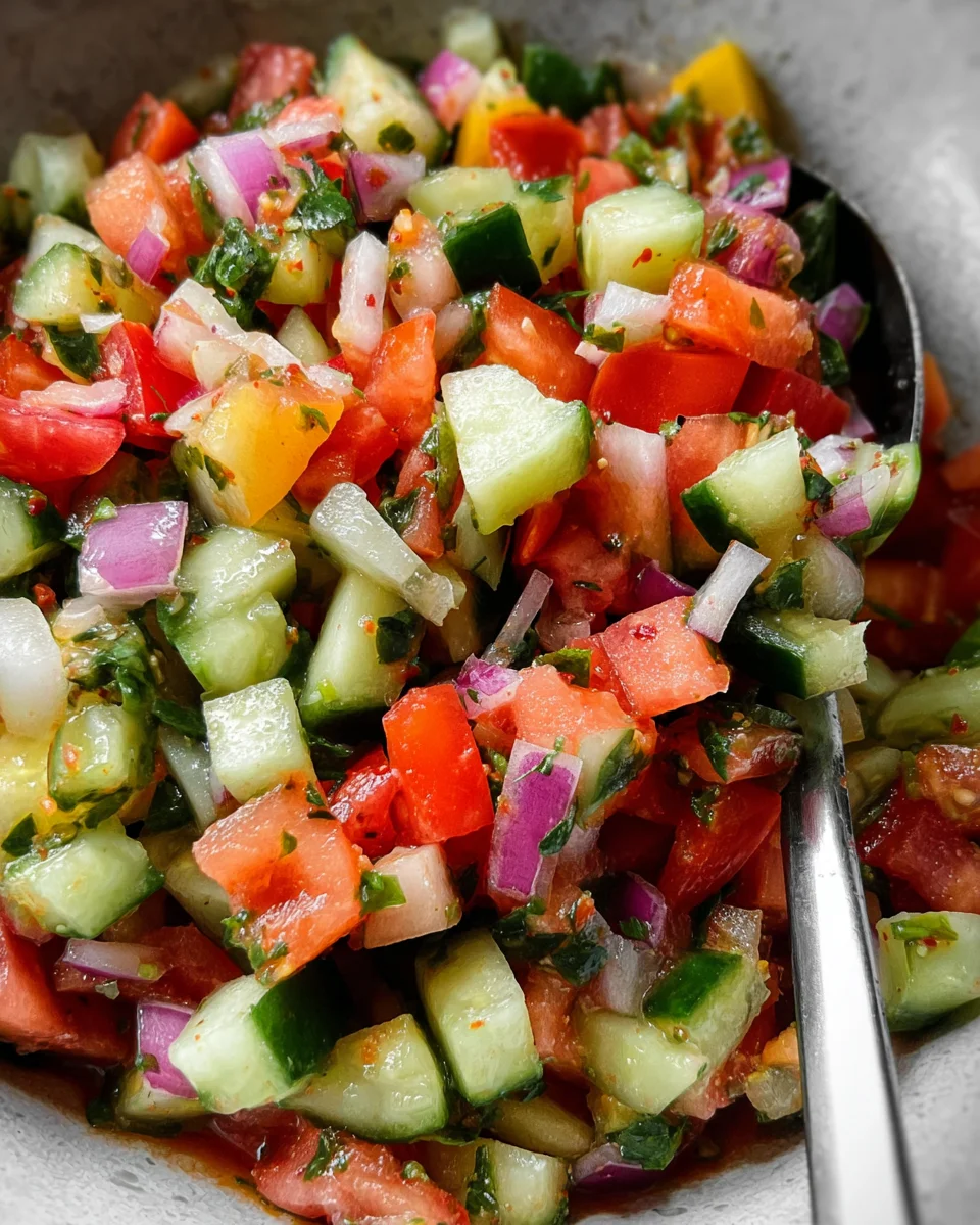 Indian Kachumber Salad