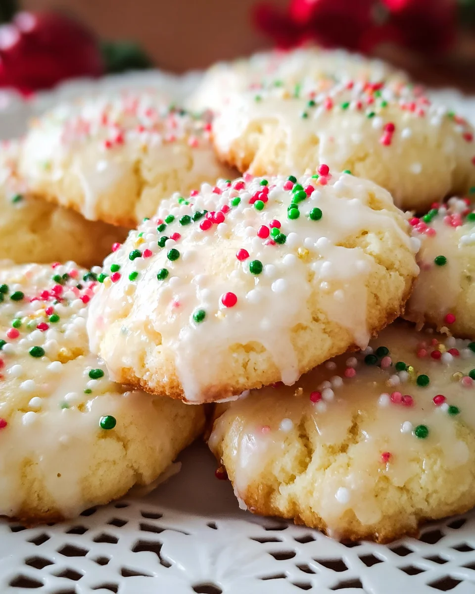 Italian Anise Cookies