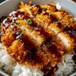 Japanese Katsu Bowls with Tonkatsu Sauce