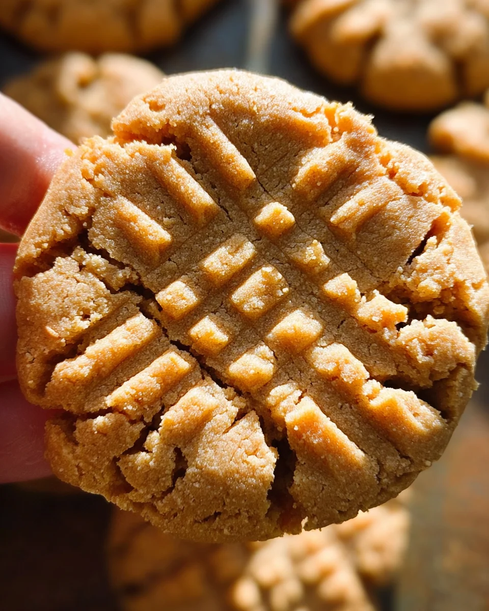 Keto Peanut Butter Cookies