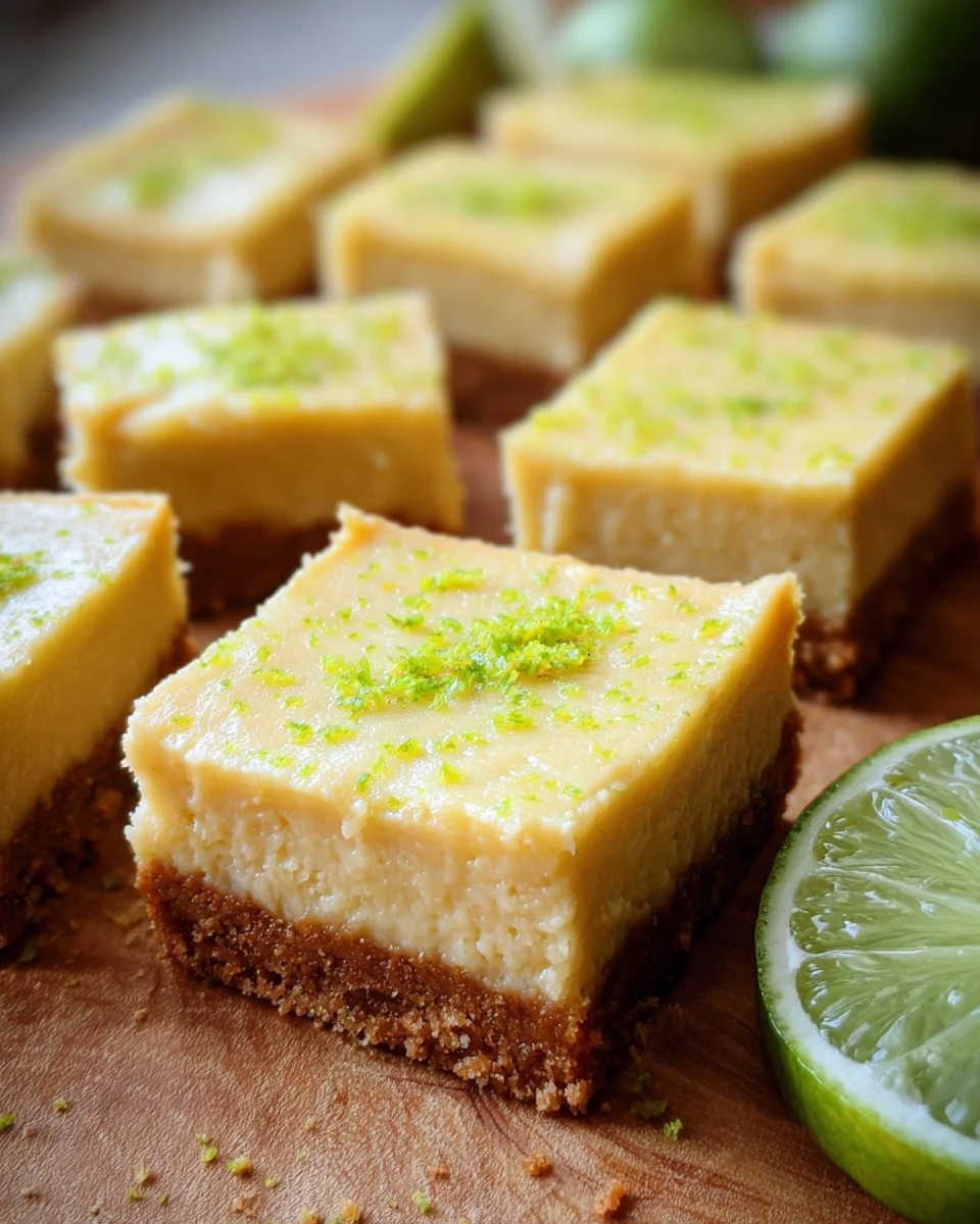 Key Lime Pie Bars