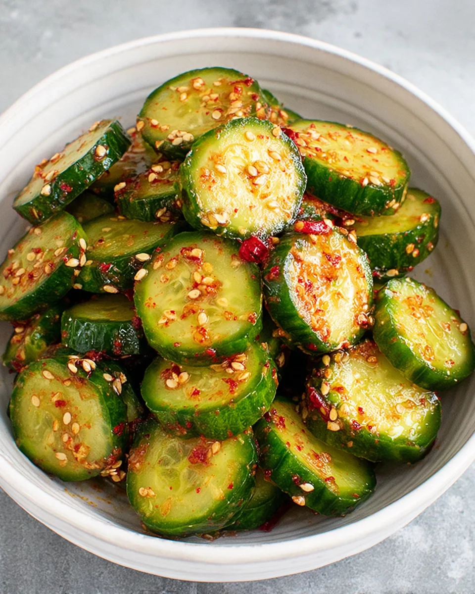 Korean Cucumber Salad
