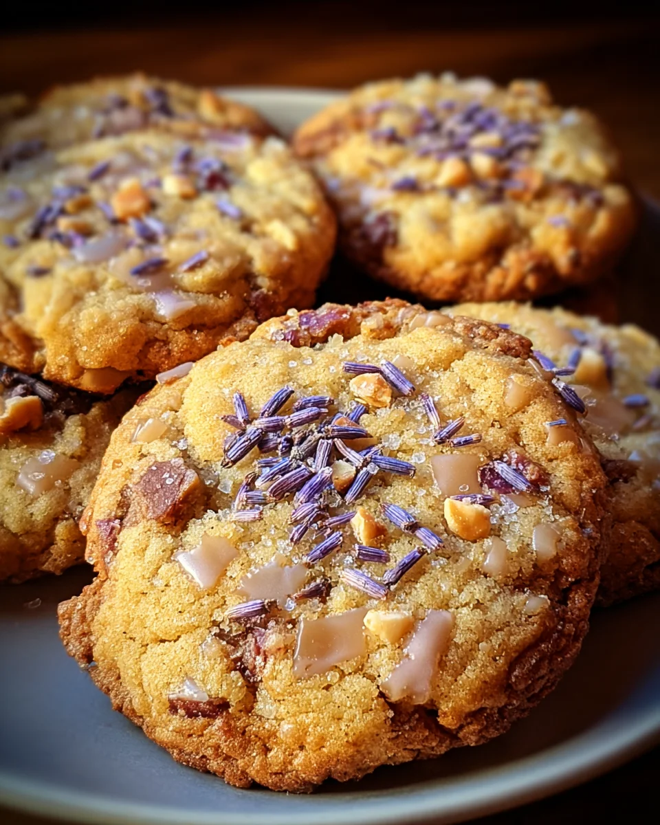 Lavender Honey Crunch Cookies 23 Lavender