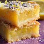 Lavender Lemon Bars