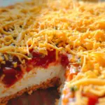 Layered Cream Cheese and Salsa Dip