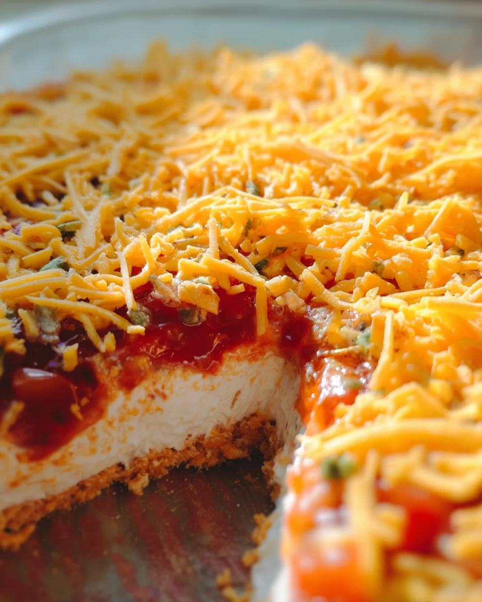 Layered Cream Cheese and Salsa Dip