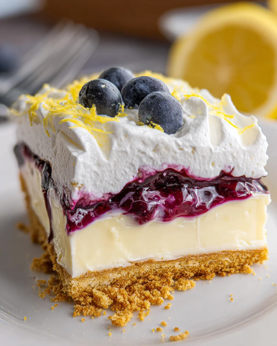 Lemon Blueberry Delight