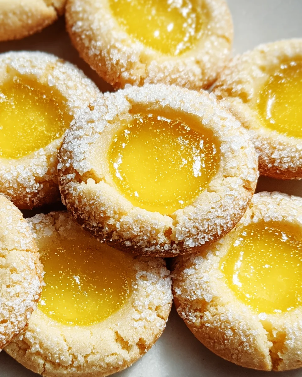 Lemon Curd Cookies Recipe