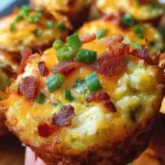 Loaded Bacon and Egg Hash Brown Muffins